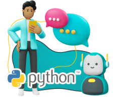 Умный чат-бот на Python - Школа программирования для детей, компьютерные курсы для школьников, начинающих и подростков - KIBERone г. Ханты-Мансийск