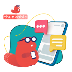 Разработка мобильных приложений в Thunkable. Начало - КИБЕРшкола программирования для детей, компьютерные курсы для школьников, начинающих и подростков - KIBERone г. Ханты-Мансийск