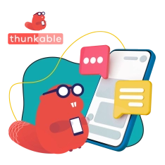 Разработка мобильных приложений в Thunkable - КИБЕРшкола программирования для детей, компьютерные курсы для школьников, начинающих и подростков - KIBERone г. Ханты-Мансийск