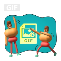 Gif-анимация - КИБЕРшкола программирования для детей, компьютерные курсы для школьников, начинающих и подростков - KIBERone г. Ханты-Мансийск