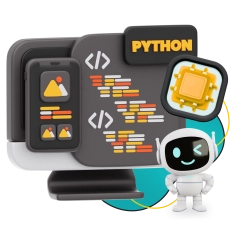 Мой первый сайт с мозгами: Python + AI - КИБЕРшкола программирования для детей, компьютерные курсы для школьников, начинающих и подростков - KIBERone г. Ханты-Мансийск