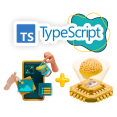 TypeScript + AI: создаём умные веб-приложения - КИБЕРшкола программирования для детей, компьютерные курсы для школьников, начинающих и подростков - KIBERone г. Ханты-Мансийск