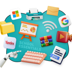 Цифровая база для школьника - КИБЕРшкола программирования для детей, компьютерные курсы для школьников, начинающих и подростков - KIBERone г. Ханты-Мансийск