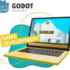 Godot.  Основа создания легендарных игр - КИБЕРшкола программирования для детей, компьютерные курсы для школьников, начинающих и подростков - KIBERone г. Ханты-Мансийск